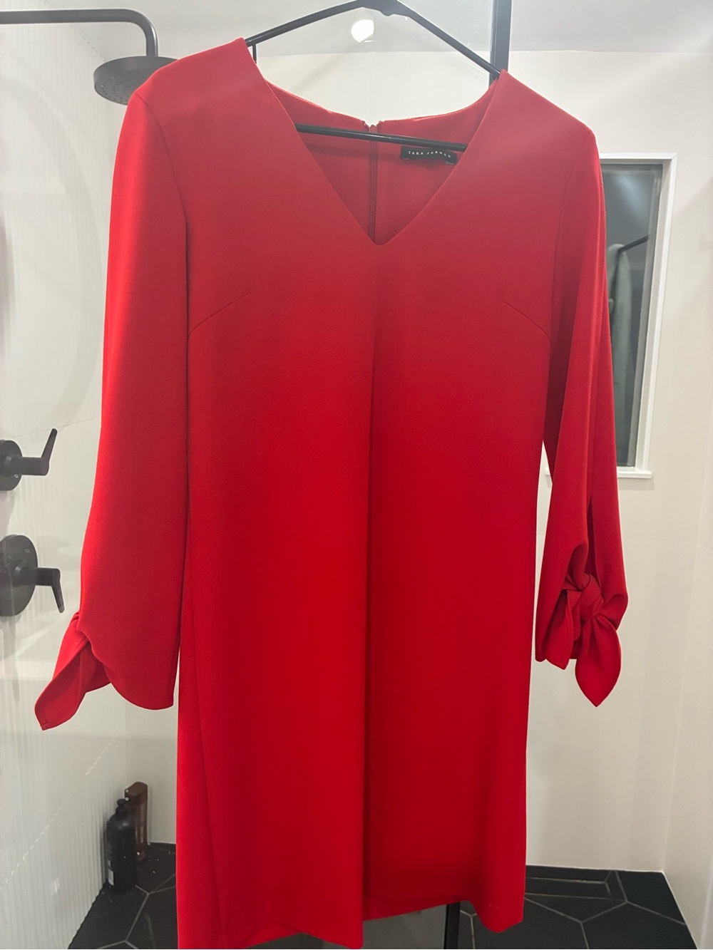 Tara Jarmon Red Midi Dress